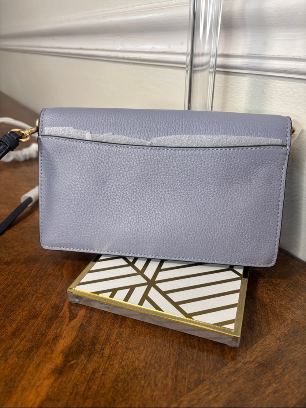 Coach Anna Foldover Clutch Crossbody in a Twilight multi-color design - Picture 5 of 11